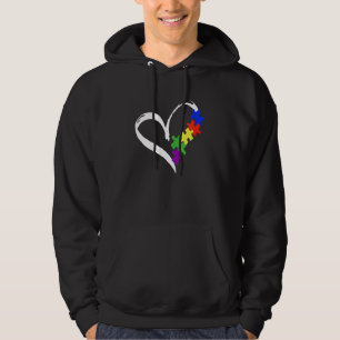 Autismus Puzzle Liebe Autismus Bewusstsein Grafik Hoodie