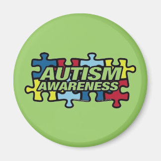 Autismus Puzzle Magnet