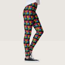 Autismus Puzzle Piece Sensibilisierung für Niedlic Leggings