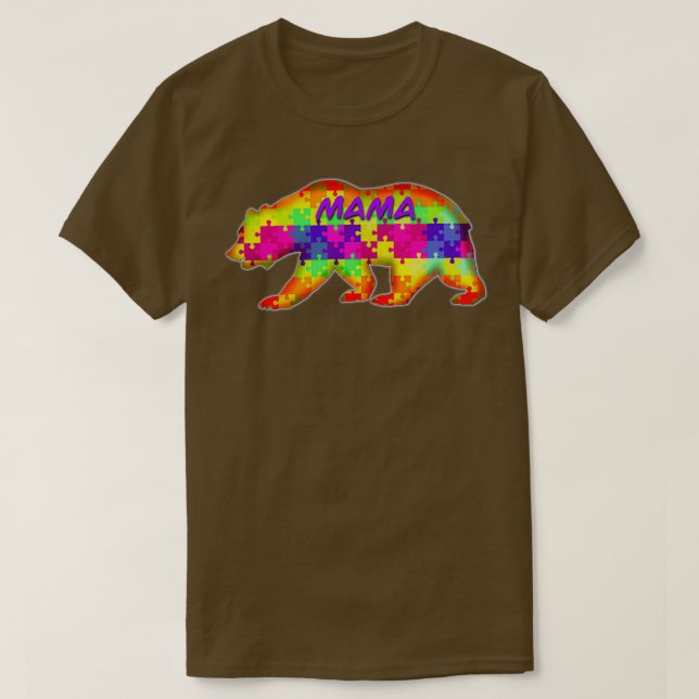 Autismus-Puzzle T-Shirt (Design vorne)