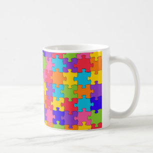 Autismus-Puzzle Tasse