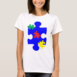 Autismus-Puzzlespiel-Stück Awarness T-Shirt