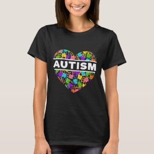 Autismus-Puzzleteil Autismus-Bewusstseins-Tag Gesc T-Shirt