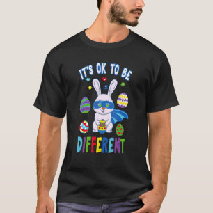Autismus-Puzzleteil-Osterhase Es ist okay, anders T-Shirt