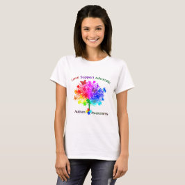 Autismus Rainbow Tree T-Shirt
