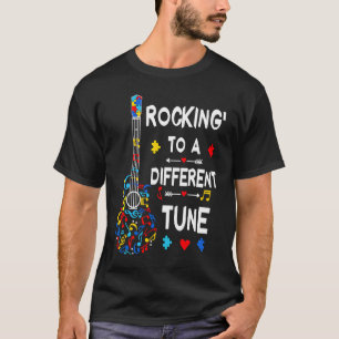 Autismus Rock'n'Roll Rocking auf eine andere Tune T-Shirt