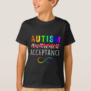 Autismus - Rot stattdessen - Akzeptanz nicht bewus T-Shirt