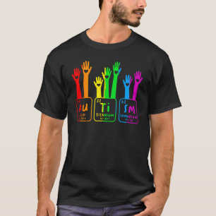 Autismus-Schleife Behinderung Autistisch Autismus- T-Shirt