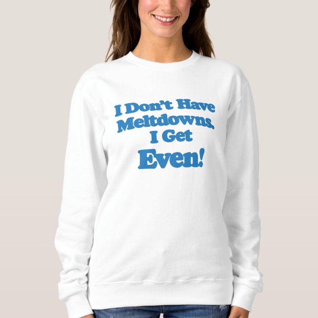 Autismus-Schmelzpunkt-Sweatshirt Sweatshirt (Vorderseite)