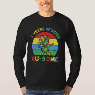 Autismus Sensibilisierung Abfall Phantastisch 7 Ja T-Shirt
