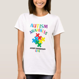 Autismus Sensibilisierung AkZEPT VERSTEHEN Shirt A