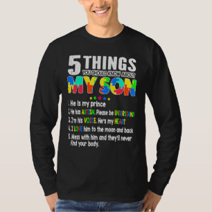 Autismus Sensibilisierung für Autismus Son Kids fü T-Shirt