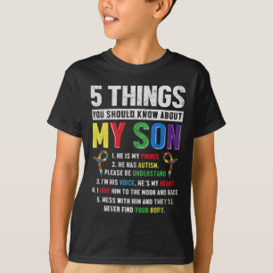 Autismus Sensibilisierung für Autistische Kinder S T-Shirt