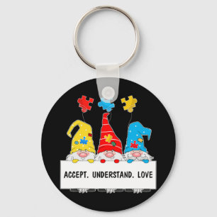 Autismus Sensibilisierung Shirts Geschenke für Müt Schlüsselanhänger