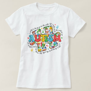 Autismus Sensibilisierungskokette, Neurovielfalt T-Shirt