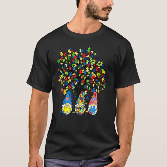Autismus Sensibilisierungsmonat April Autistische  T-Shirt (Vorderseite)