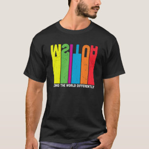 Autismus sieht die Welt anders Autismus Awarene T-Shirt