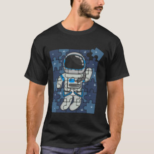 Autismus Spaceman Astro Cosmo Weltraum Autismus Be T-Shirt