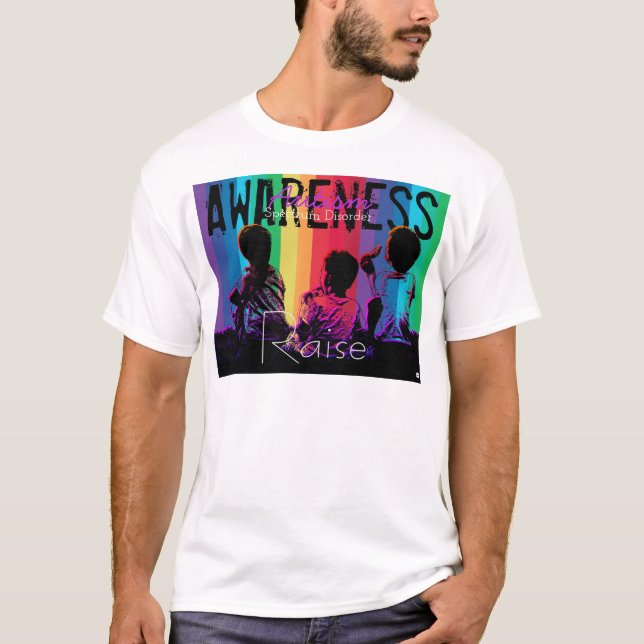 Autismus Spectrum Disease Awareness T - Shirt (Vorderseite)