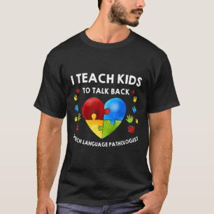 Autismus-Speech Pathology Therapy Talk Autismus Aw T-Shirt