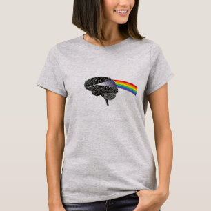 Autismus-Spektrum ASD ADHD Rainbow Br T-Shirt