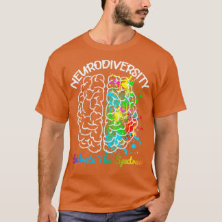 Autismus-Spektrum ASD ADHD Rainbow Br T-Shirt