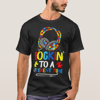 Autismus-Spiel  Auf Eine Andere Melodie Schwingen  T-Shirt