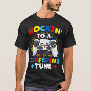 Autismus-Spiel Auf einem anderen Ton Rocken für G T-Shirt