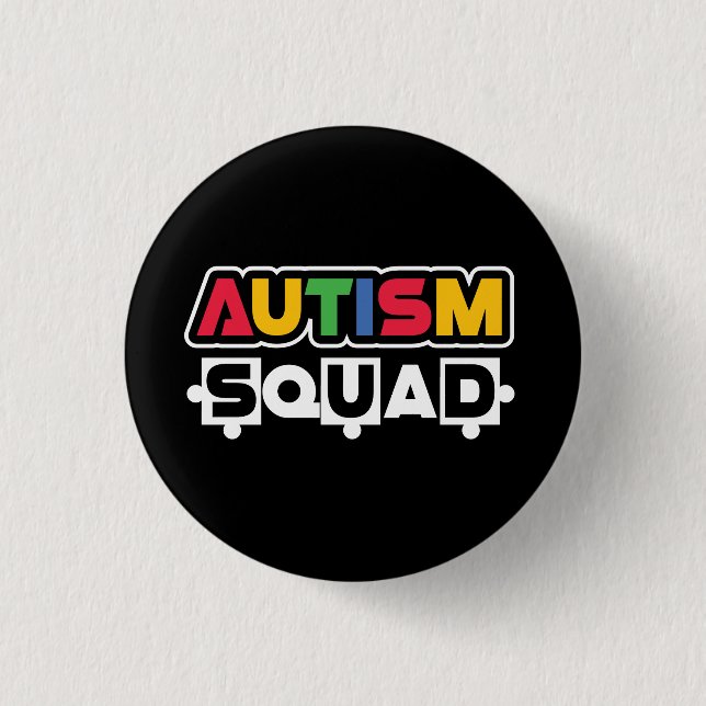 Autismus Squad Button (Vorderseite)