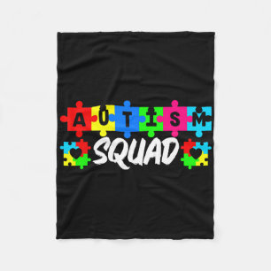 Autismus Squad Unterstützung Inklusion Advocacy Aw Fleecedecke