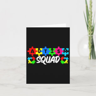 Autismus Squad Unterstützung Inklusion Advocacy Aw Karte