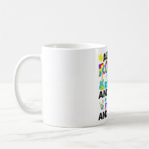 Autismus-Steine und -Rollen Funny Autism Awareness Kaffeetasse