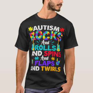 Autismus-Steine und -Rollen Funny Autism Awareness T-Shirt