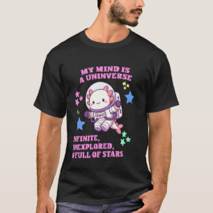 Autismus-Stolz Axolotl-Astronaut - Süßer Chibi-Axo T-Shirt