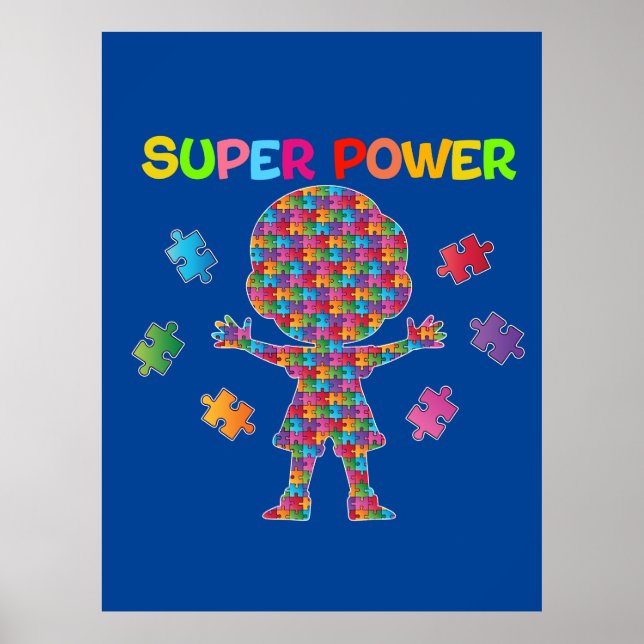 Autismus, Super-Power Poster (Vorne)