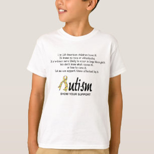 Autismus Support-Shirt anzeigen T-Shirt