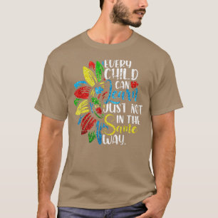 Autismus-T-Shirt kann jedes Kind nur nicht in den  T-Shirt