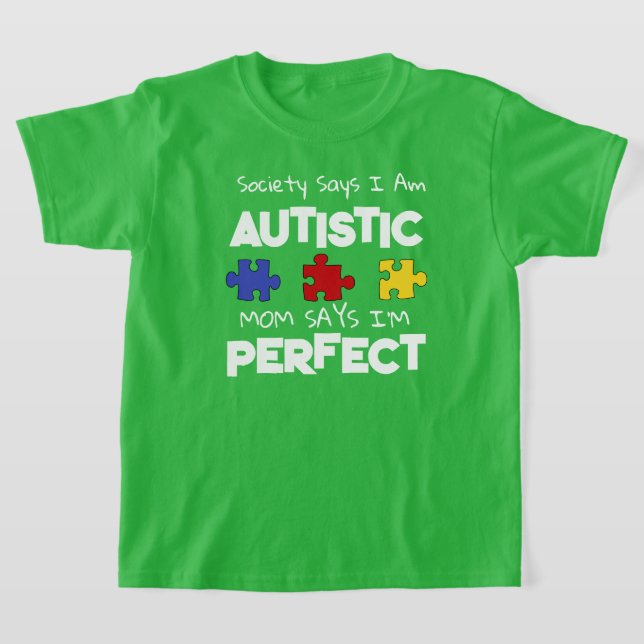 Autismus-T-Shirt T-Shirt (Ablage )