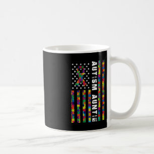 Autismus Tanttie American Flag Autismus Awareness Kaffeetasse