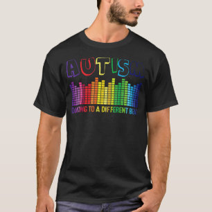 Autismus tanzt auf einen anderen Beat autistischer T-Shirt