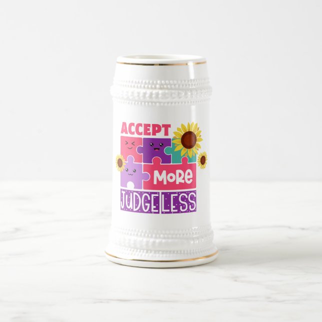 Autismus - Tasse von Geschenken (Mittel)