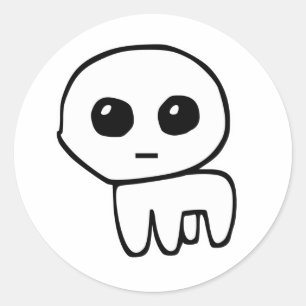 Autismus TBH Kreatur Autismus Kreatur Runder Aufkleber