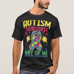 Autismus Teil Von Mir Autistisches Puzzle Unterst T-Shirt