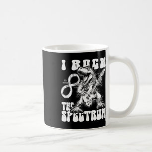Autismus Trex Autismus Unendlichkeit I Rock the Sp Kaffeetasse
