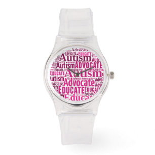 Autismus-Uhr durch GoTeamKate Armbanduhr