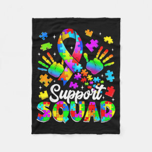 Autismus Unterstützerfamilie Autismus-Bewusstseins Fleecedecke