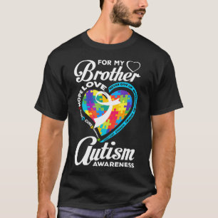 Autismus-Unterstützung meines Bruders - Autismus-B T-Shirt