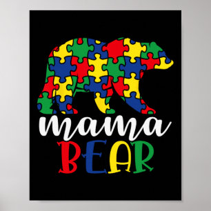 Autismus-Unterstützungslehrer Frauen Kinder Autism Poster