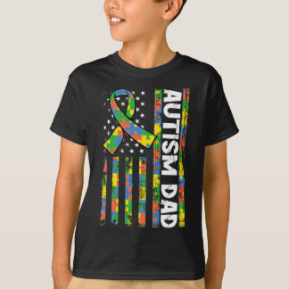 Autismus Vater Behinderungen Monat Behinderungen A T-Shirt