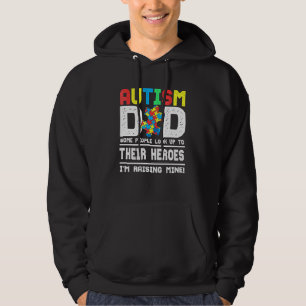 Autismus Vater Einige Leute schauen auf ihre Helde Hoodie